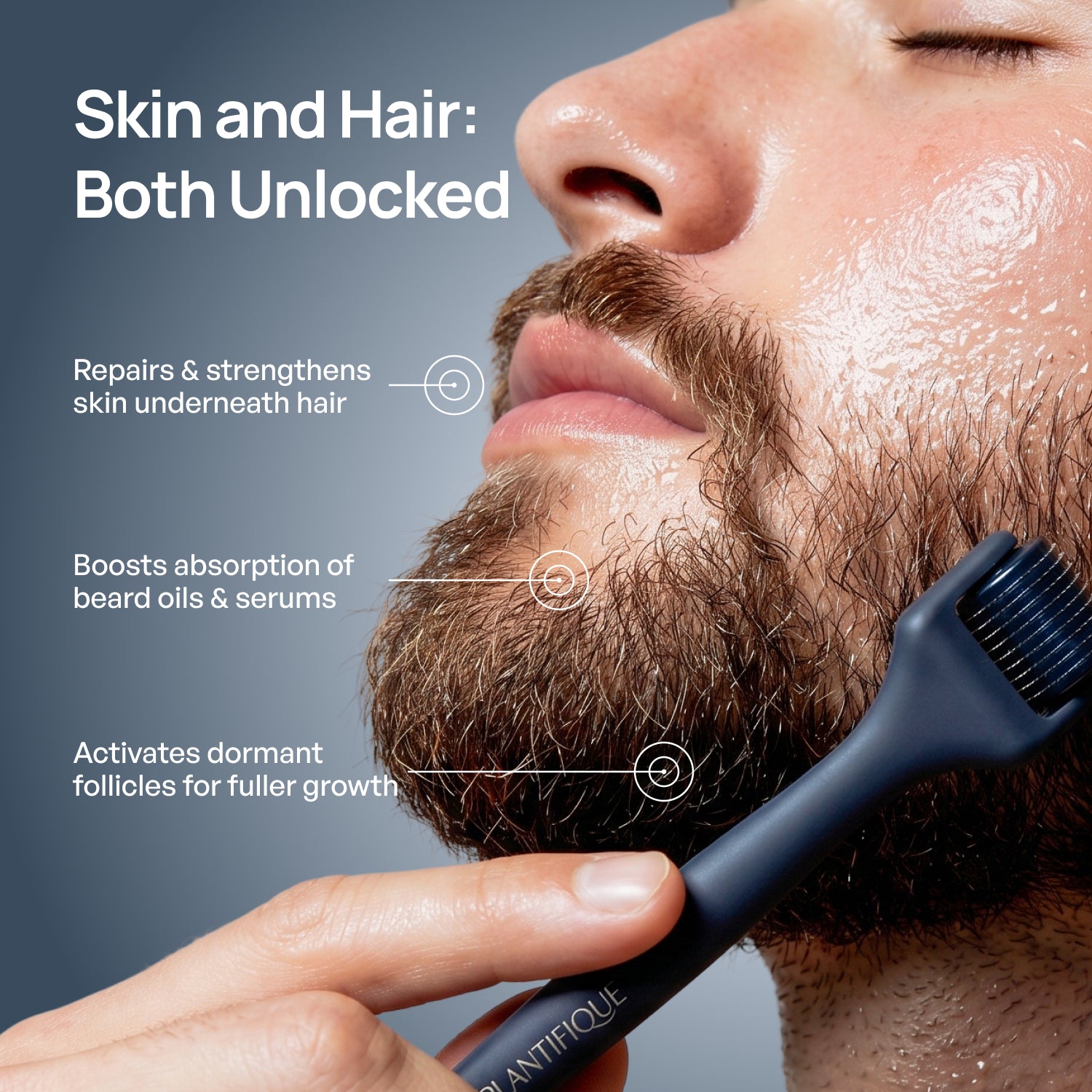 Derma Roller for Hair & Skin - Plantifique