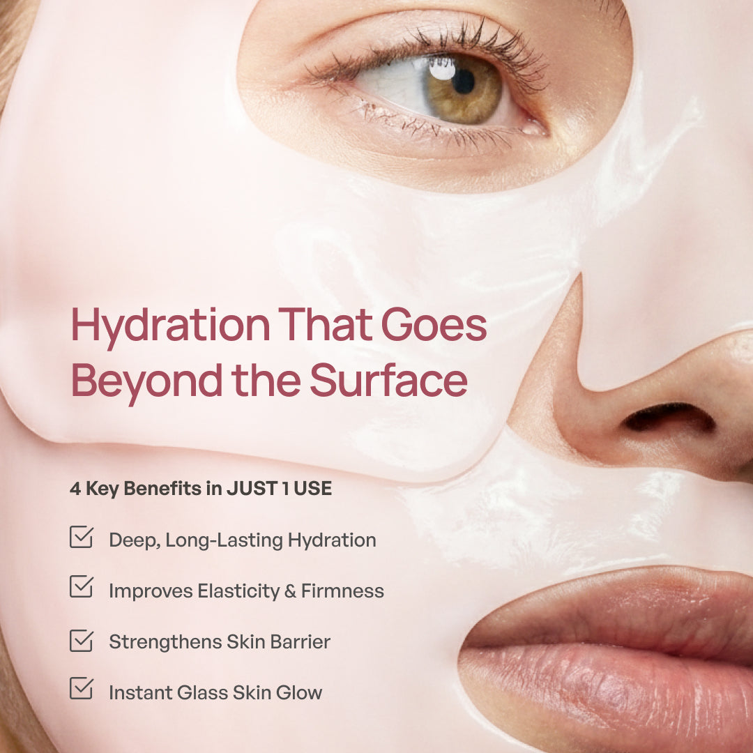PDRN Glass Skin Hydrogel Mask - Plantifique