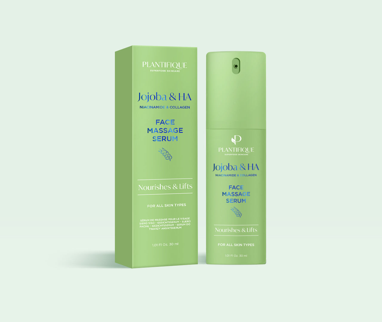Jojoba Face Massage Serum - Plantifique
