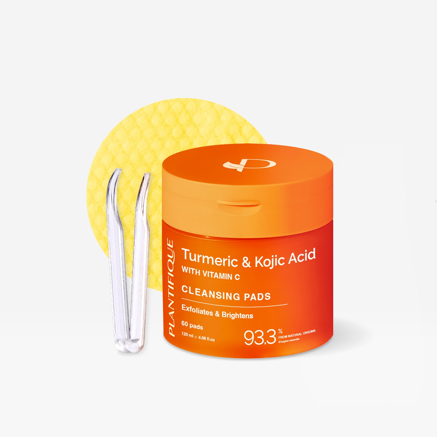 Kojic Acid & Turmeric Cleansing Pads - Plantifique