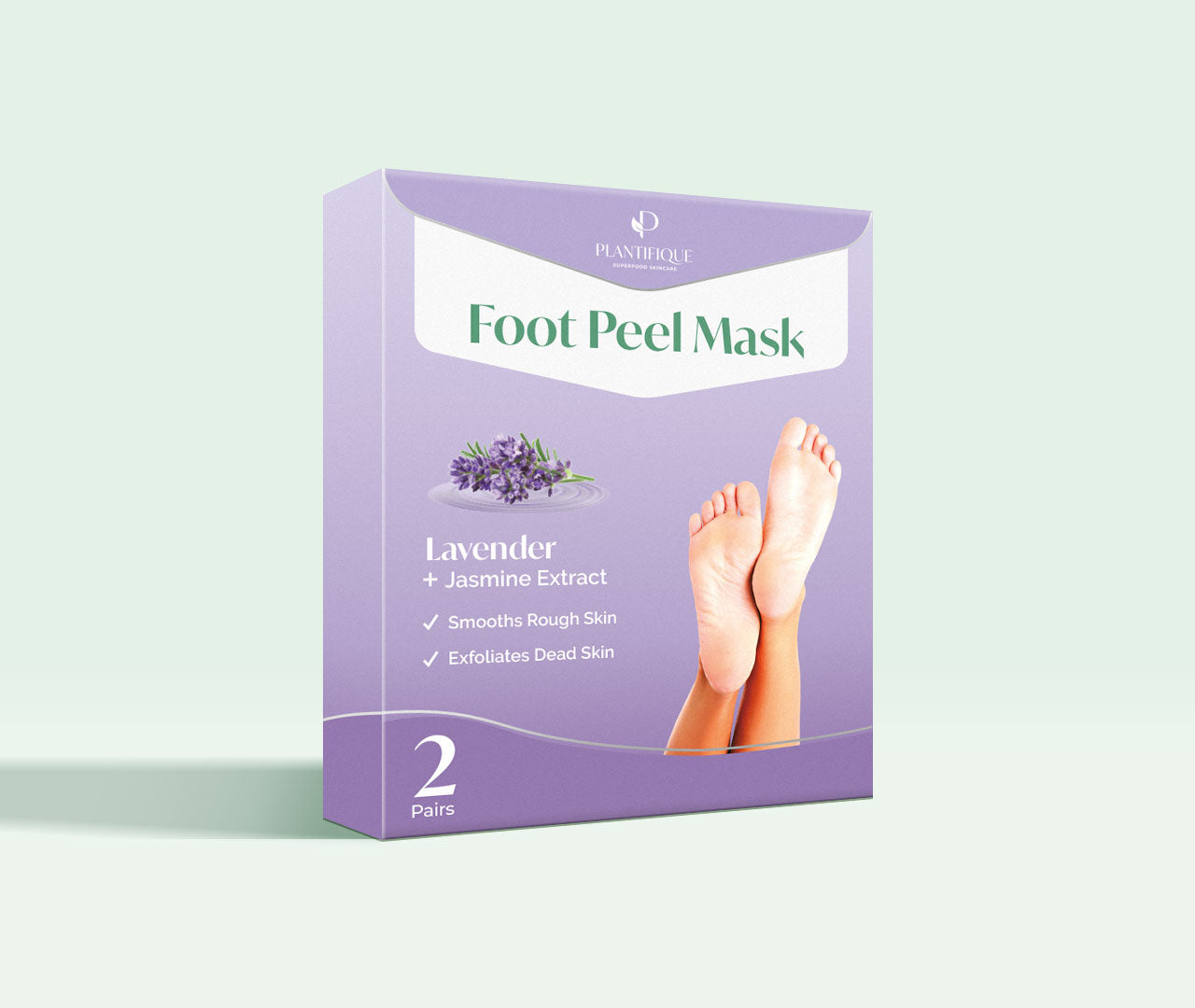 Lavender Foot Peeling Mask - Plantifique