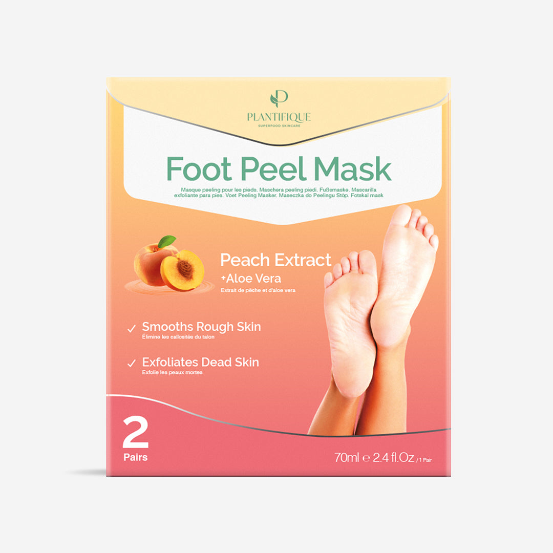 Peach Foot Peeling Mask - Plantifique