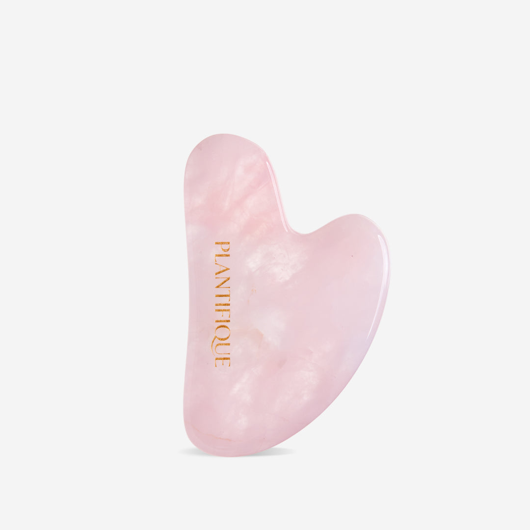 Plantifique Rose Quartz Gua Sha Stone