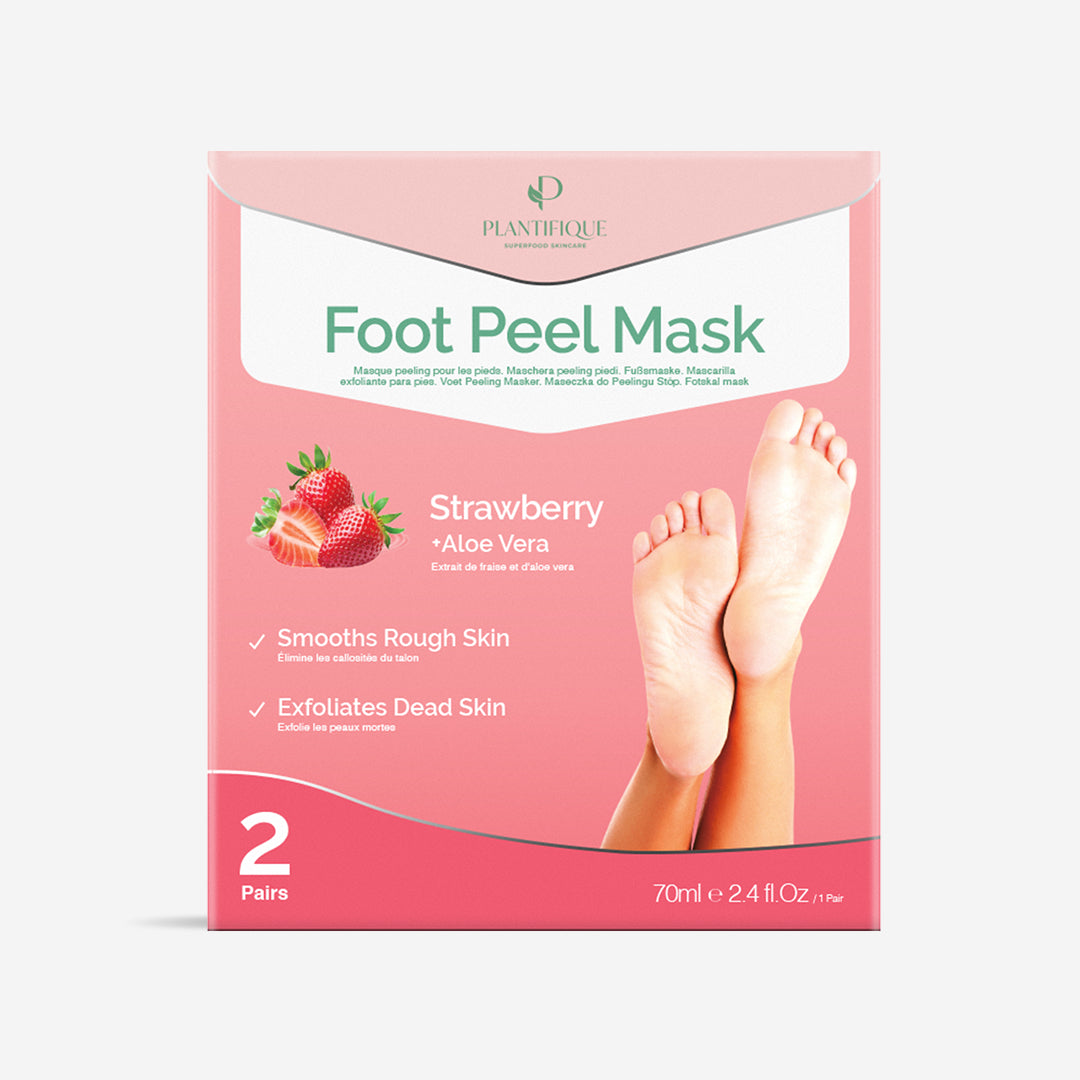 Strawberry Foot Peeling Mask - Plantifique