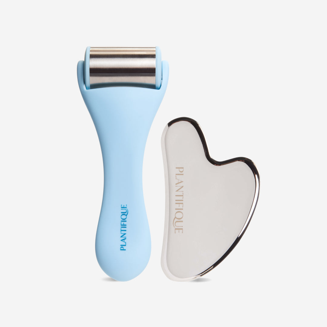 Plantifique Ice Roller & Gua Sha Set