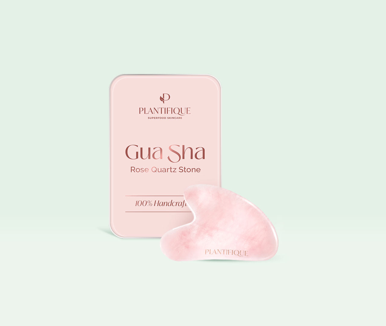 Rose Quartz Gua Sha - Plantifique