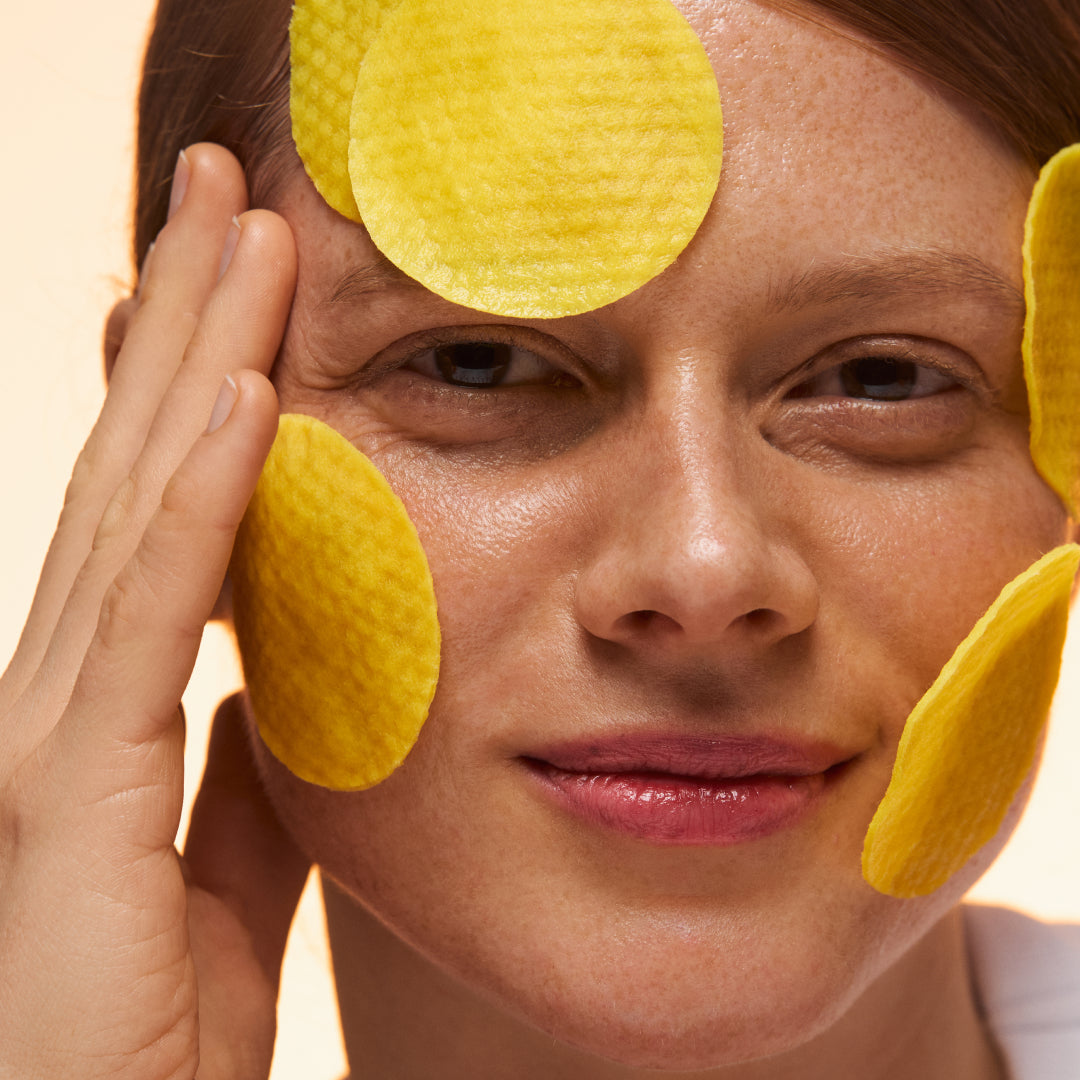 Kojic Acid & Turmeric Cleansing Pads - Plantifique