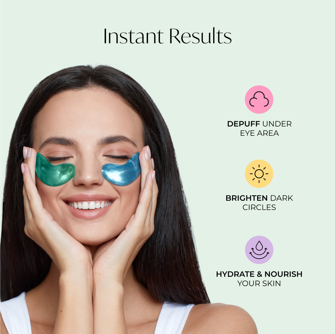 Superfood Under Eye Gel Patches - Plantifique