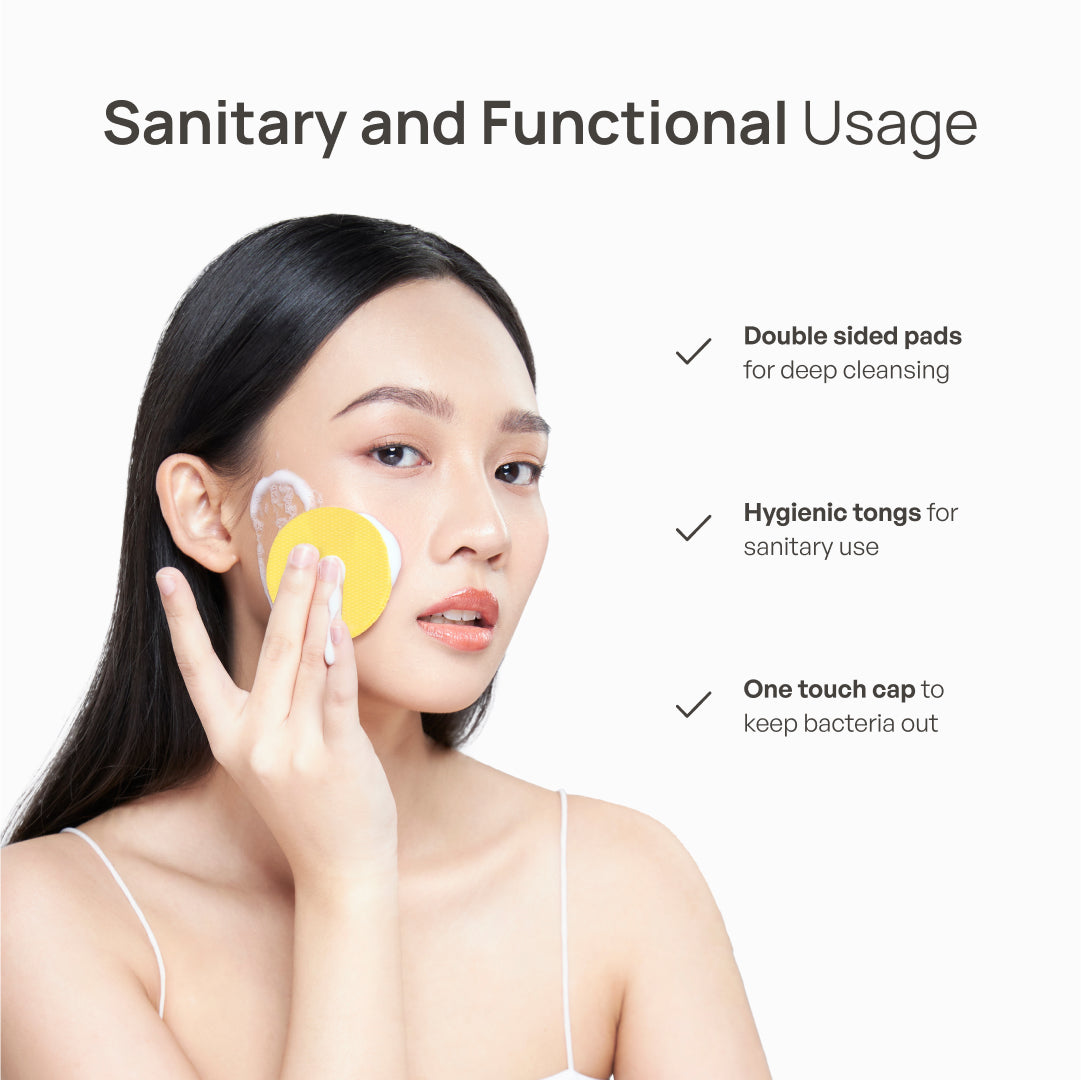 Kojic Acid & Turmeric Cleansing Pads - Plantifique