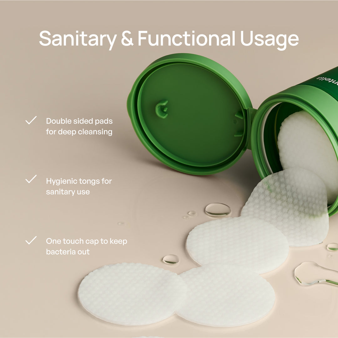Glycolic Acid & Centella Peeling Pads - Plantifique