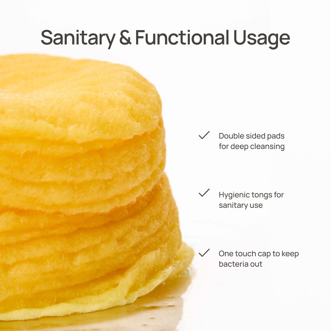 Kojic Acid & Turmeric Cleansing Pads - Plantifique