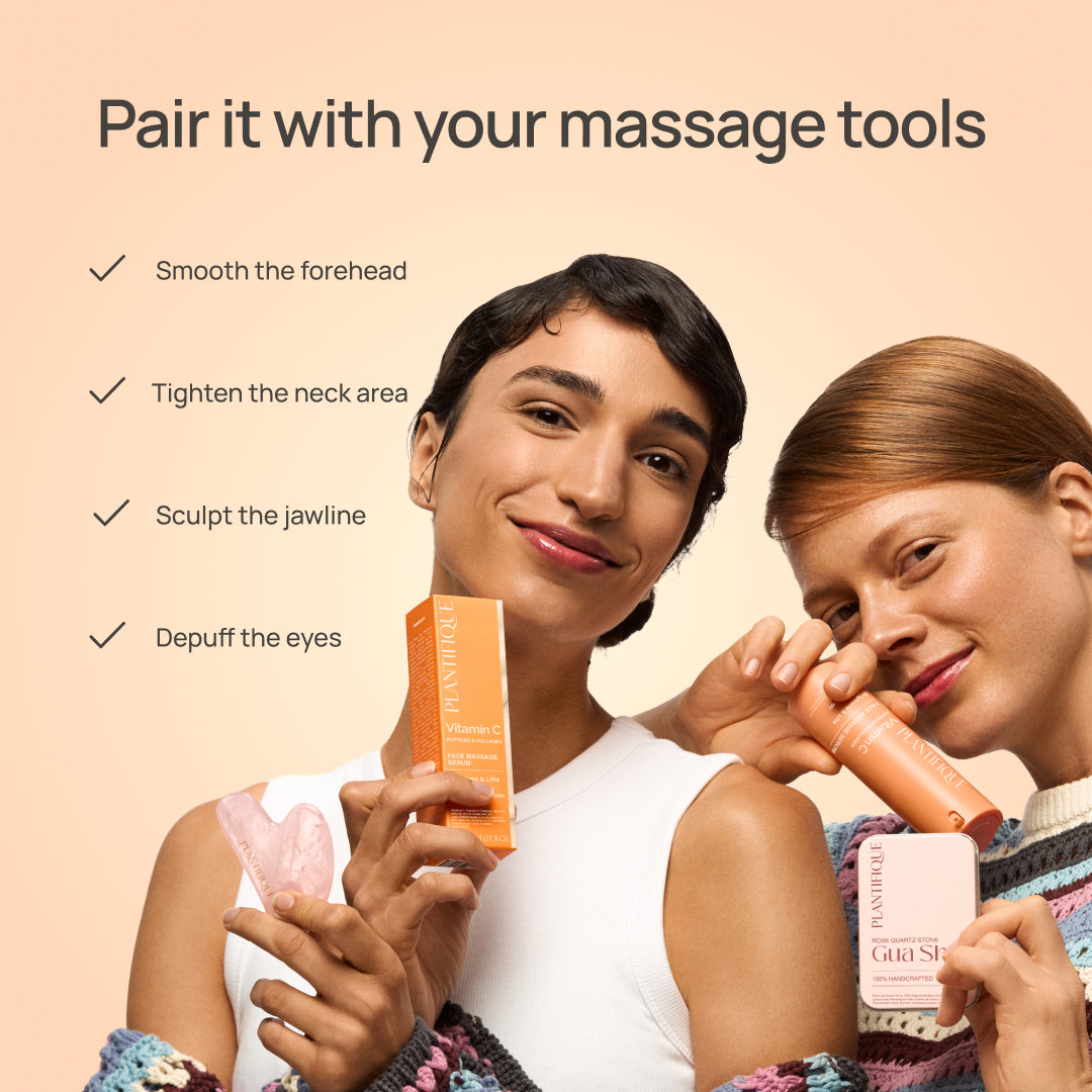 Vitamin C Face Massage Serum - Plantifique