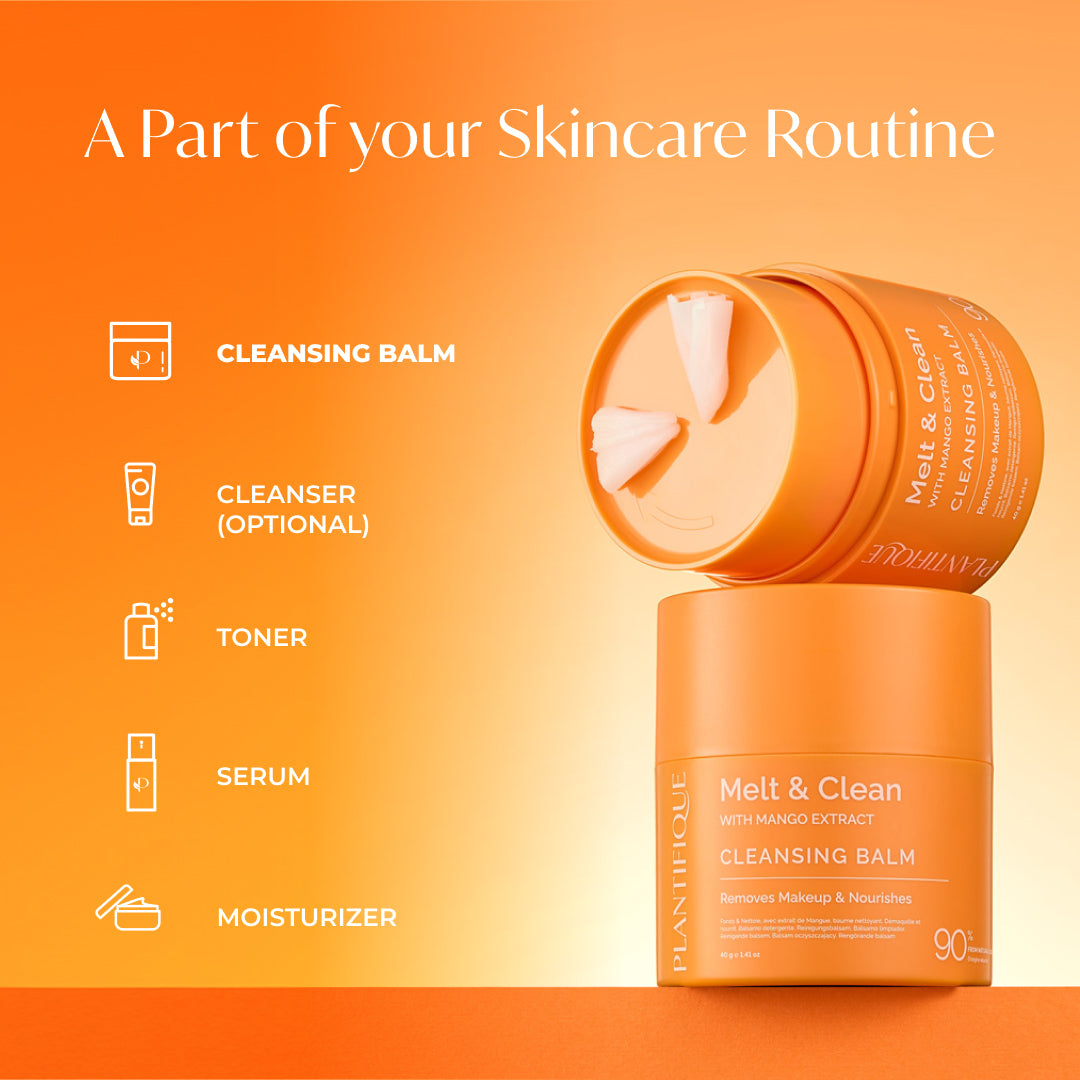 Melt & Clean Cleansing Balm - Plantifique
