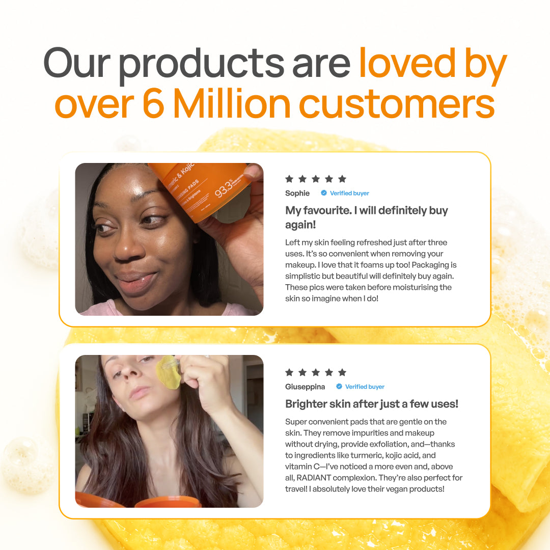 Kojic Acid & Turmeric Cleansing Pads - Plantifique