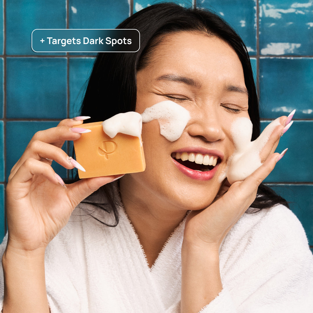 Kojic Acid & Turmeric Brightening Soap - Plantifique