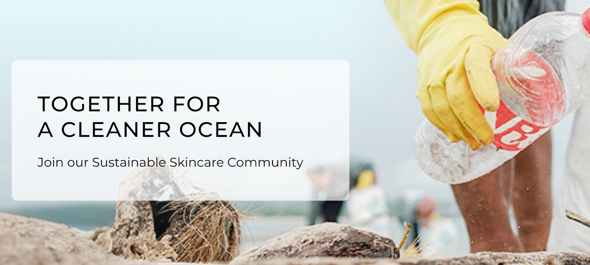 green skincare products