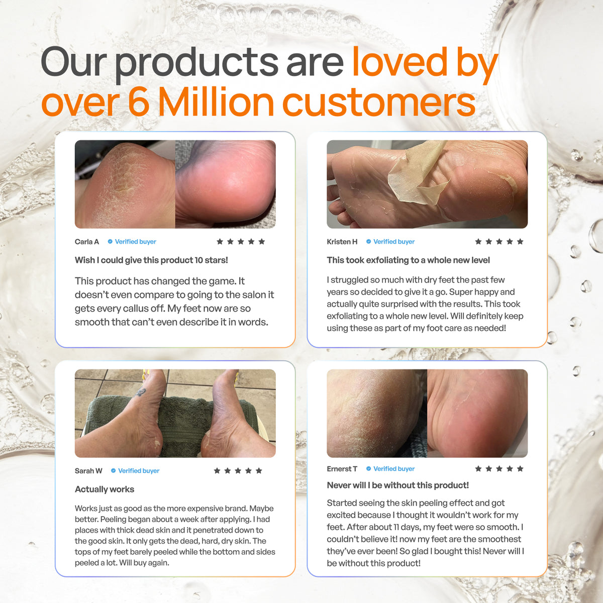 Peach Foot Peeling Mask - Plantifique 