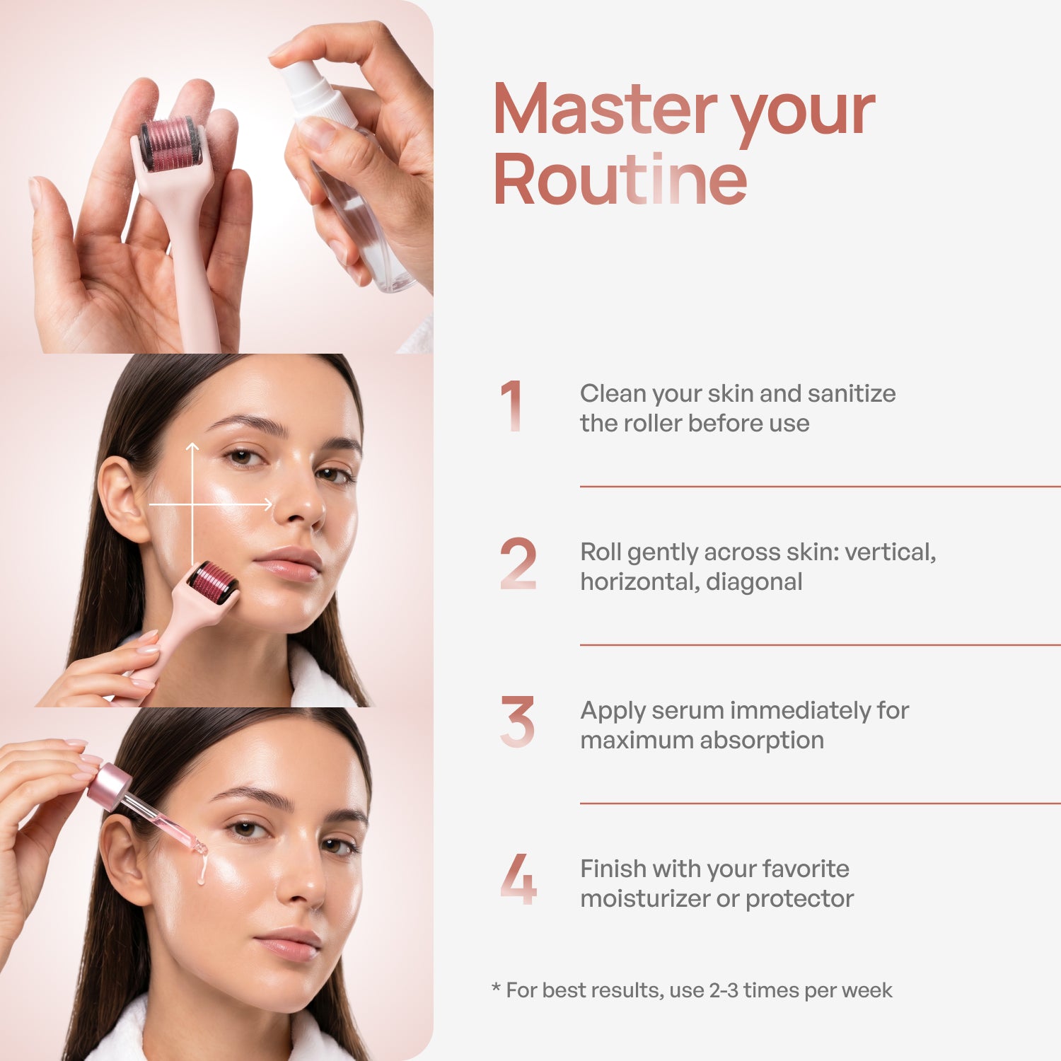 Derma Roller for Hair & Skin - Plantifique 