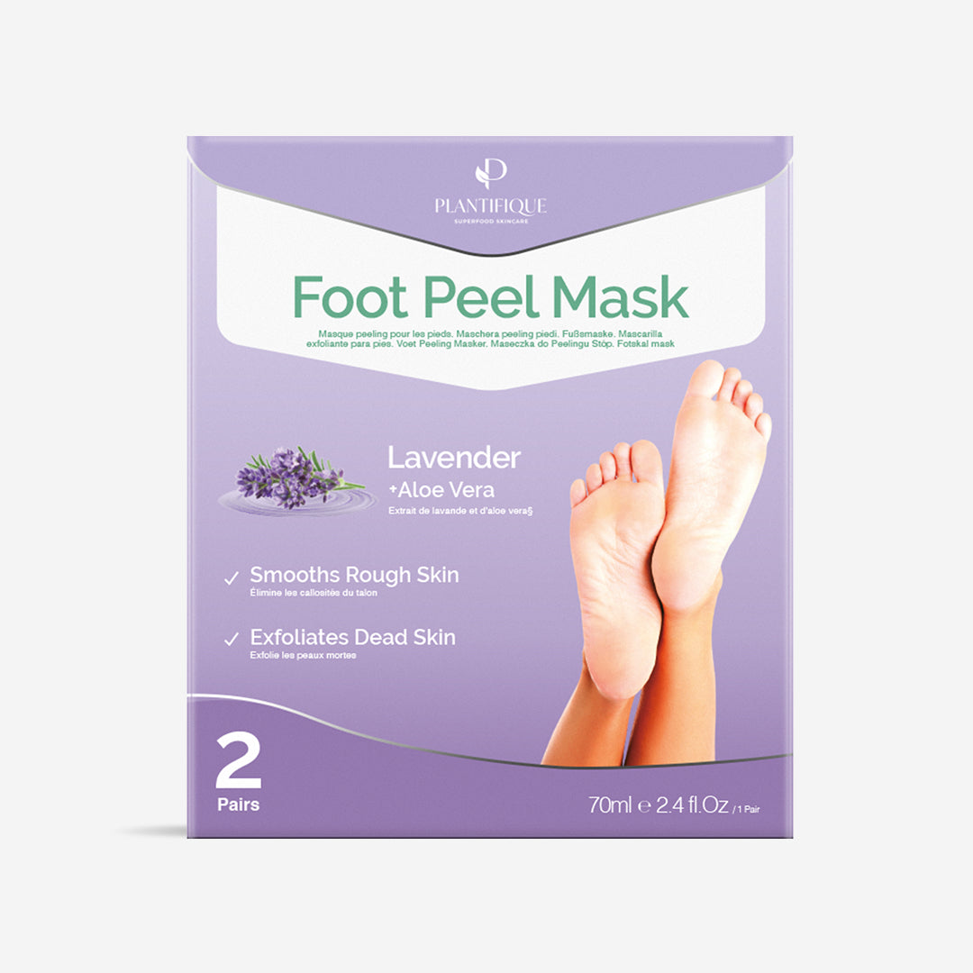 Lavender Foot Peeling Mask - Plantifique 