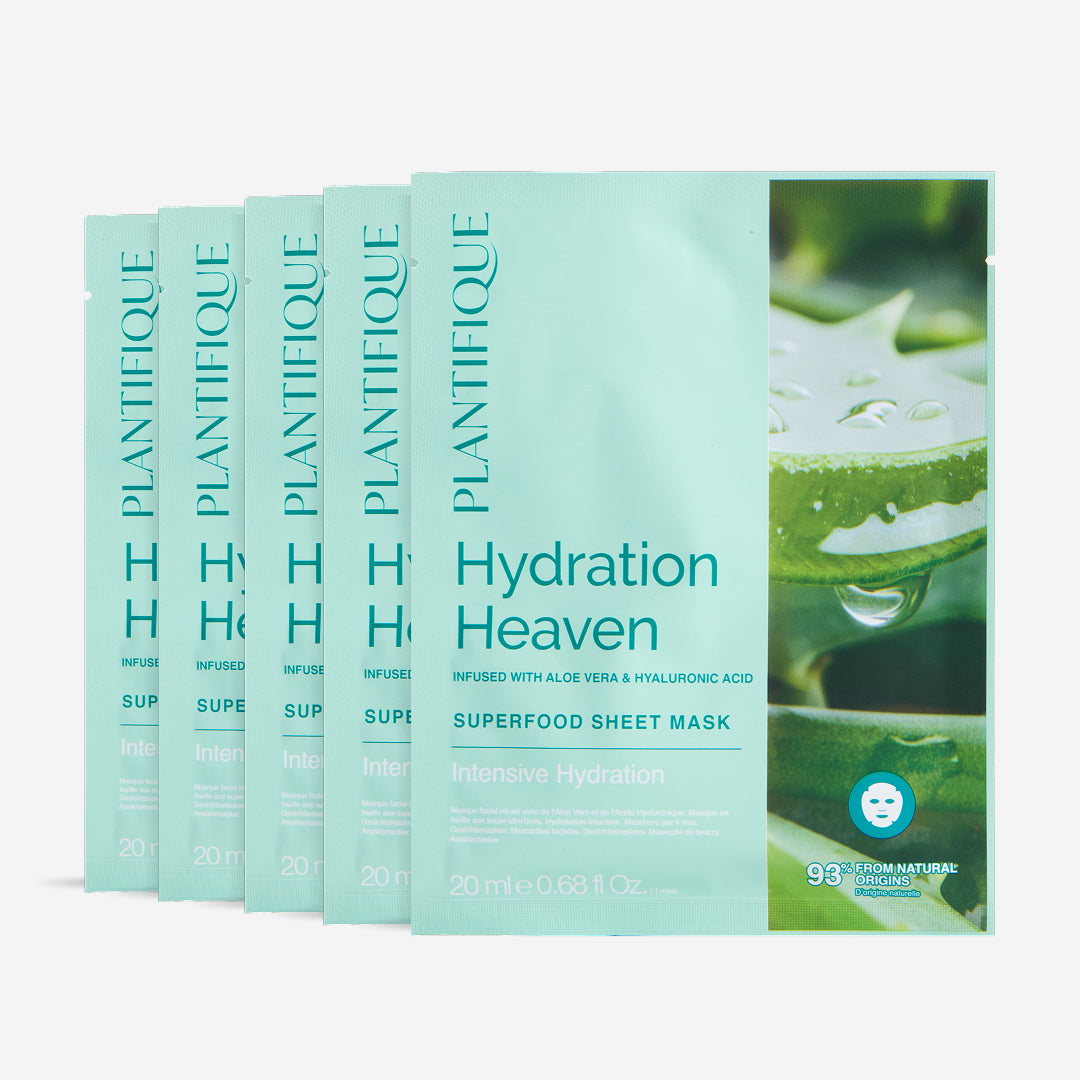 Hydration Heaven Sheet Masks | Plantifique