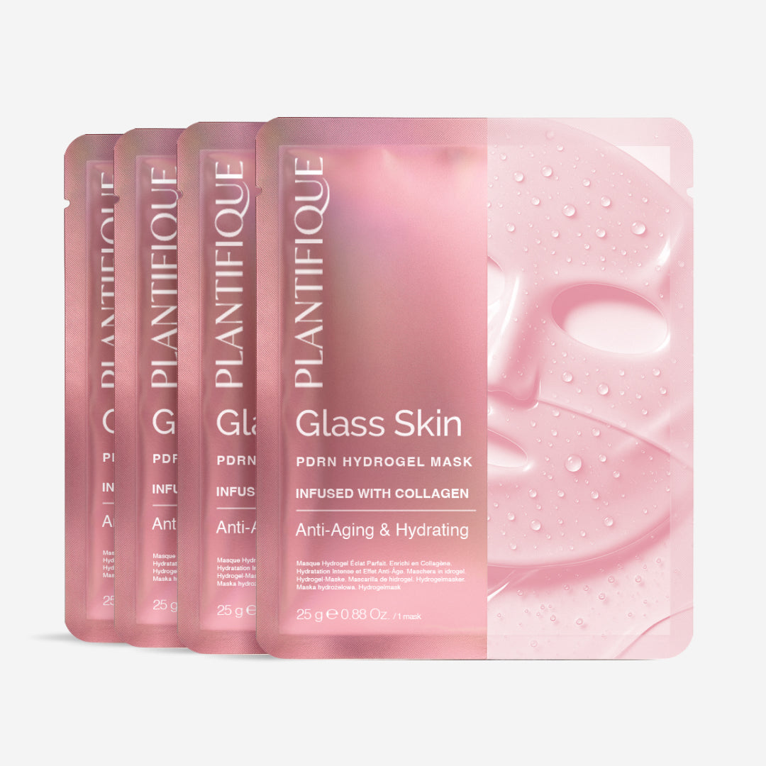 PDRN Glass Skin Hydrogel Mask - Plantifique 
