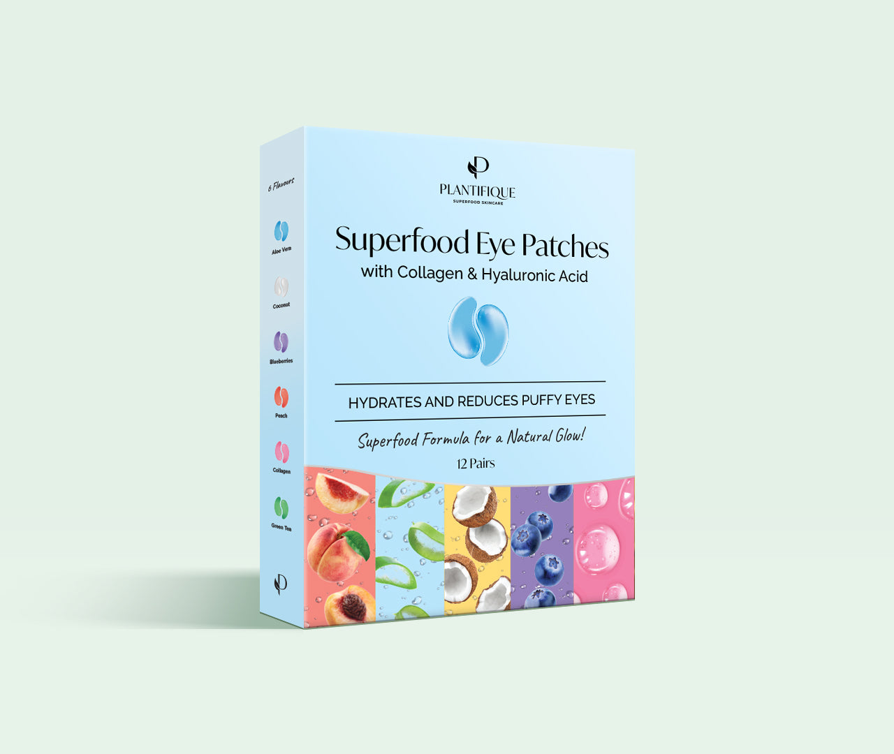 Superfood Under Eye Gel Patches - Plantifique