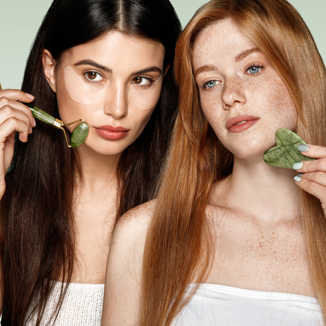 Plantifique Jade Roller & Gua Sha Set