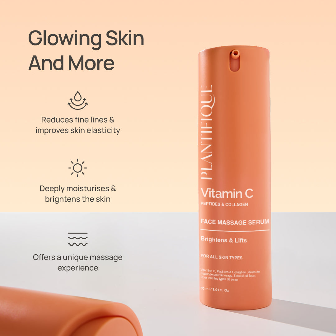 Vitamin C Face Massage Serum - Plantifique 