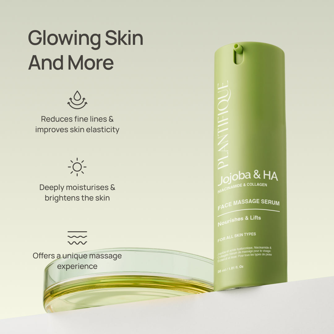Jojoba Face Massage Serum - Plantifique 
