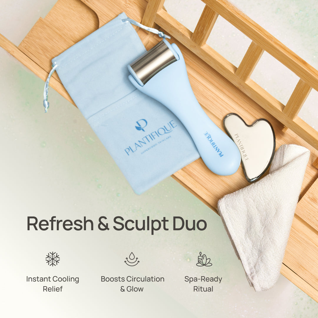 Ice Roller & Gua Sha Set