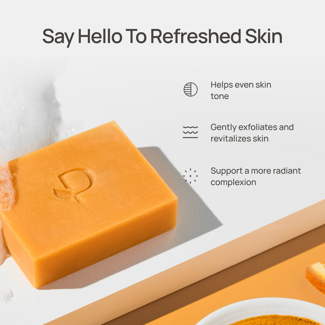 Kojic Acid & Turmeric Cleansing Soap - Plantifique 