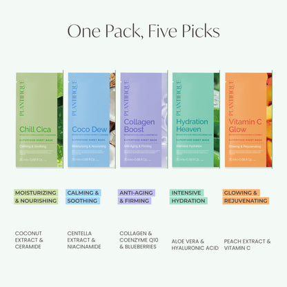 Superfoods Sheet Masks