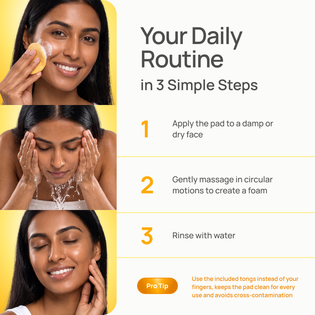 Kojic Acid & Turmeric Cleansing Pads - Plantifique 