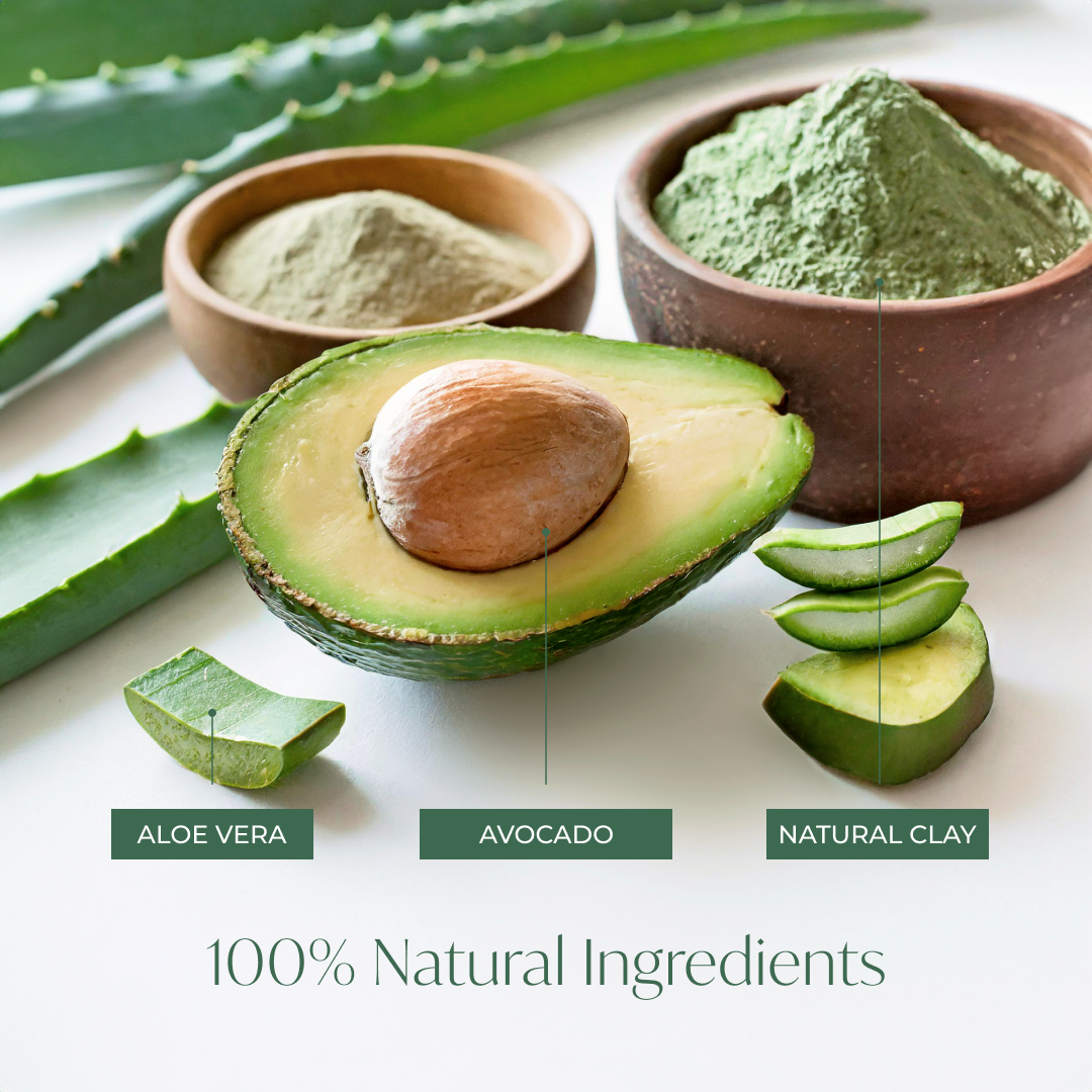 Main superfood ingredients in the Plantifique Clay Mask