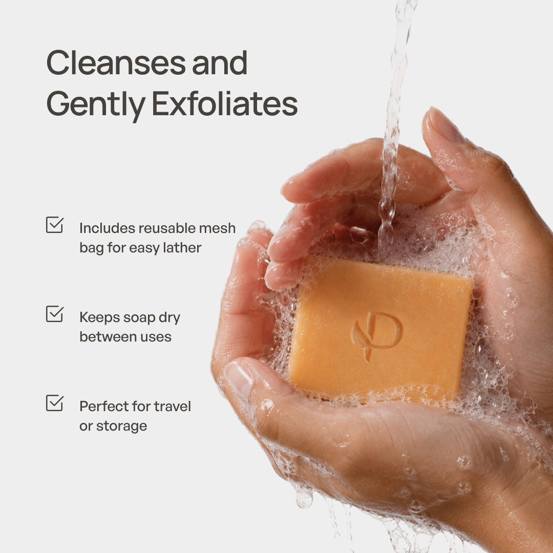 Kojic Acid & Turmeric Brightening Soap - Plantifique 