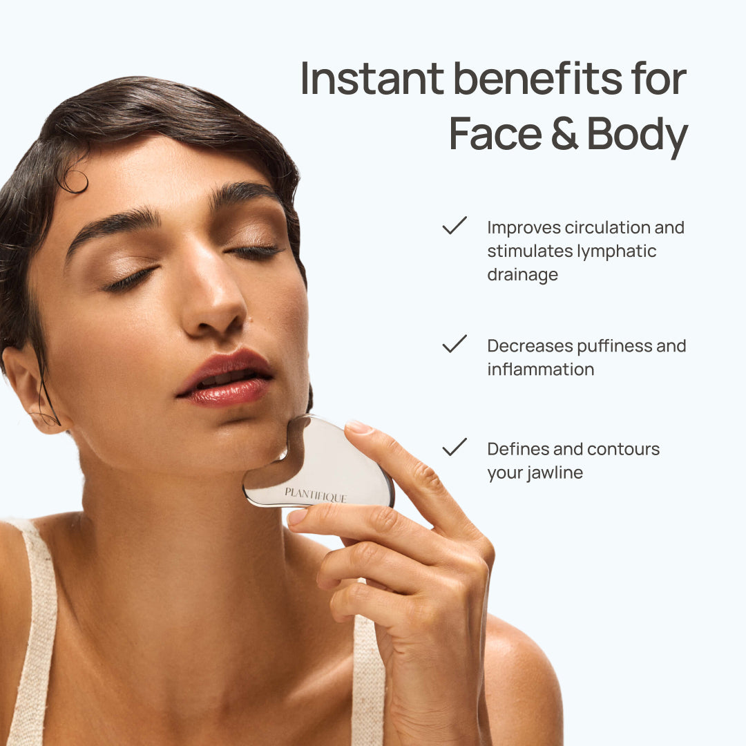 Stainless Steel Gua Sha - Plantifique 