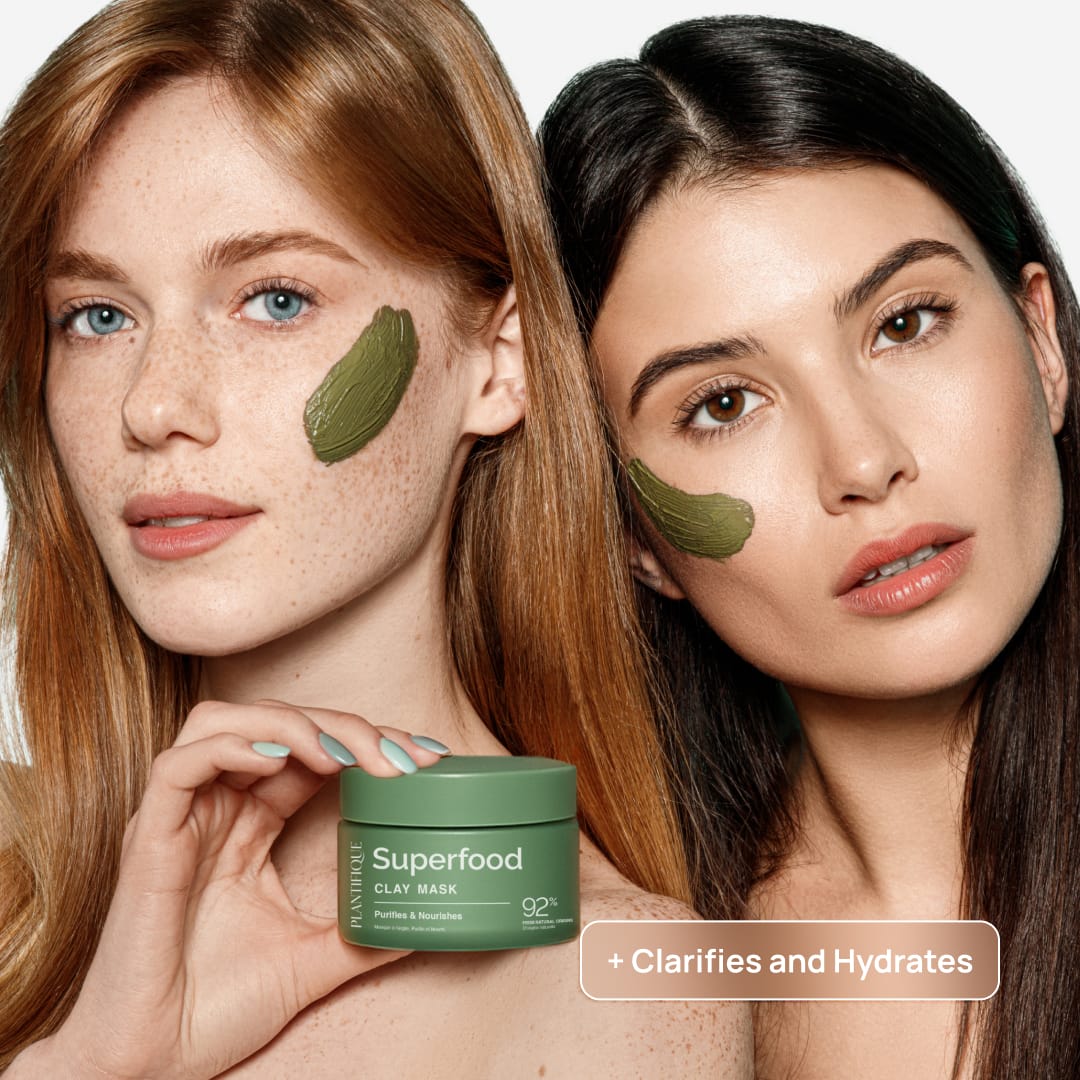 Superfood Marine Clay Mask - Plantifique 