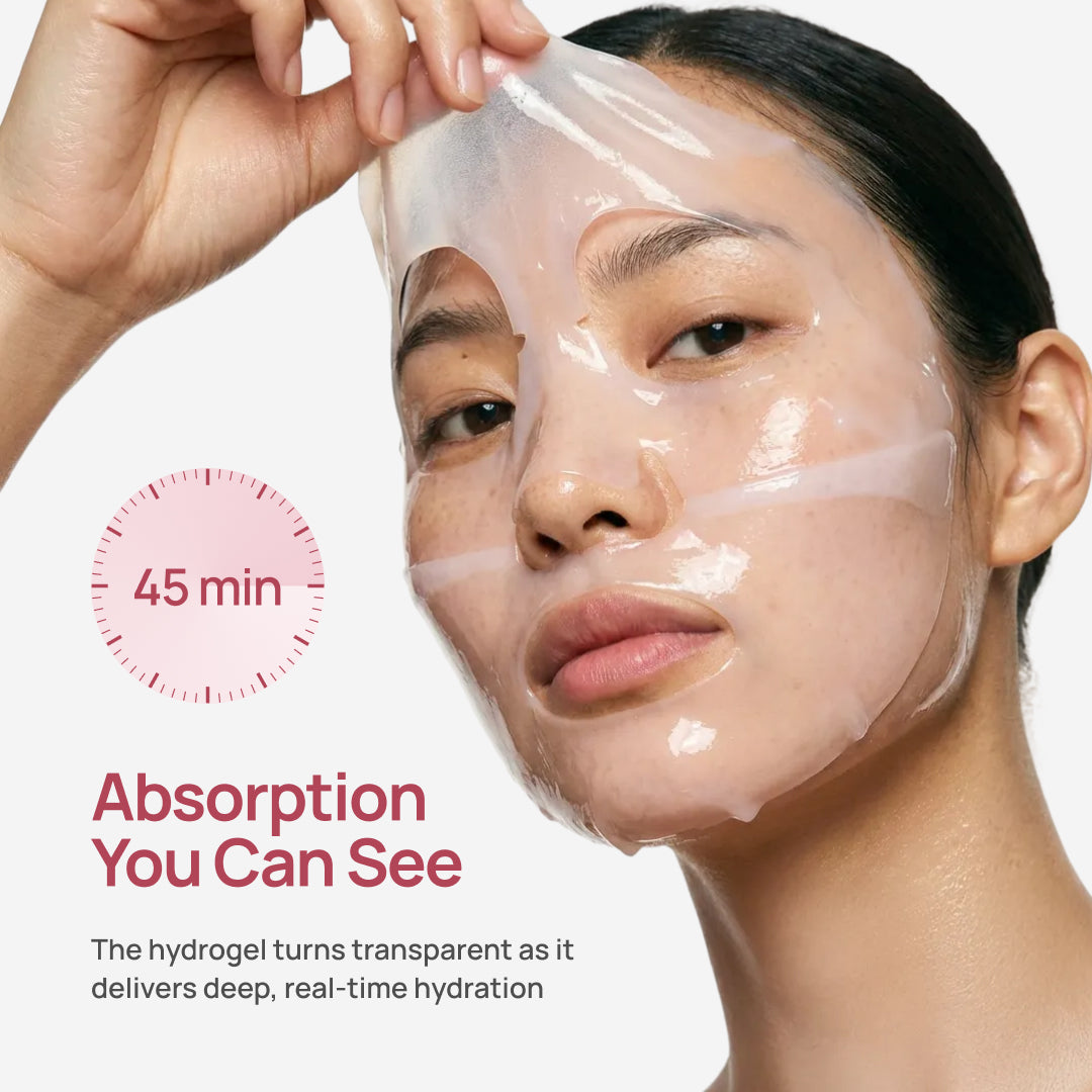 PDRN Glass Skin Hydrogel Mask - Plantifique 