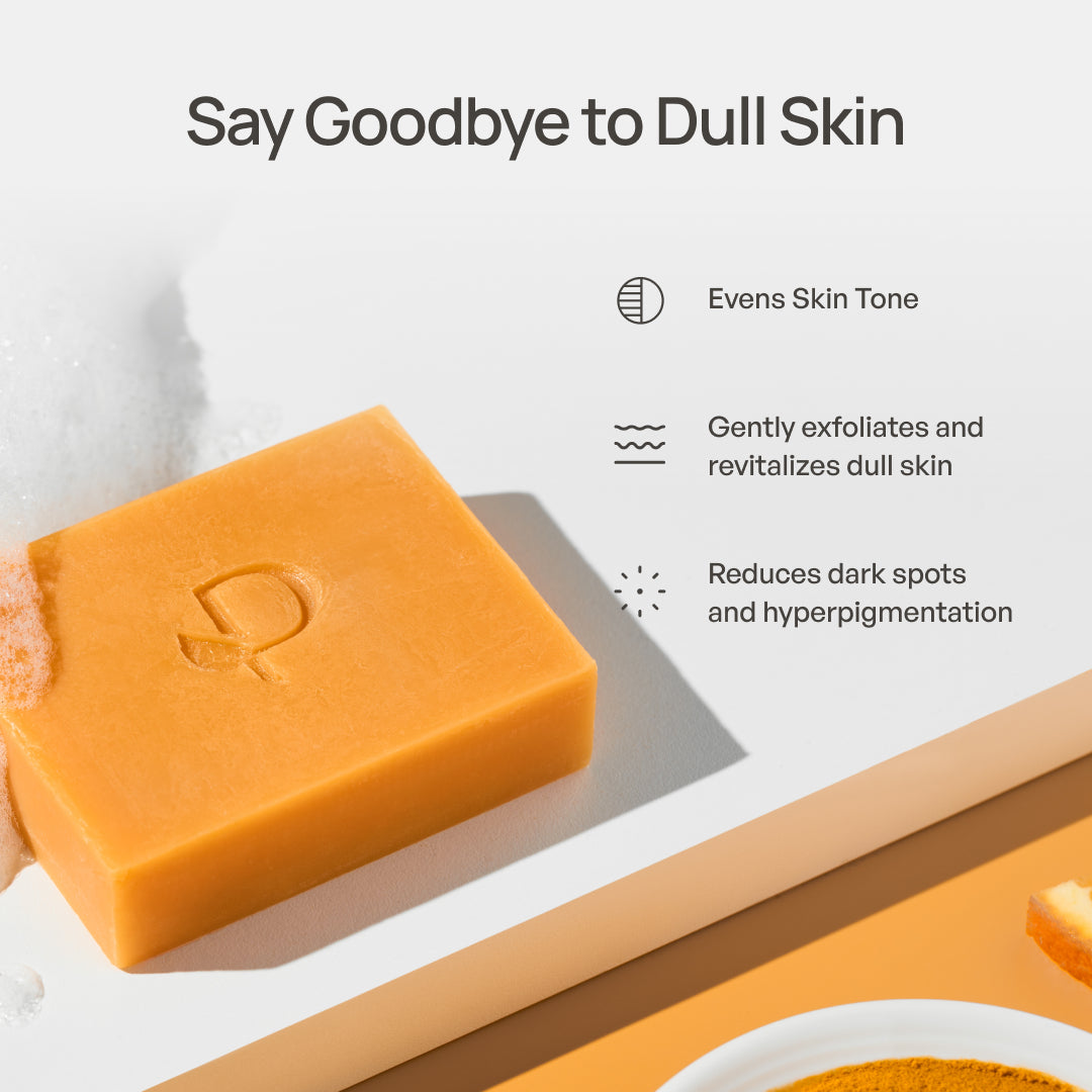 Kojic Acid & Turmeric Brightening Soap - Plantifique 