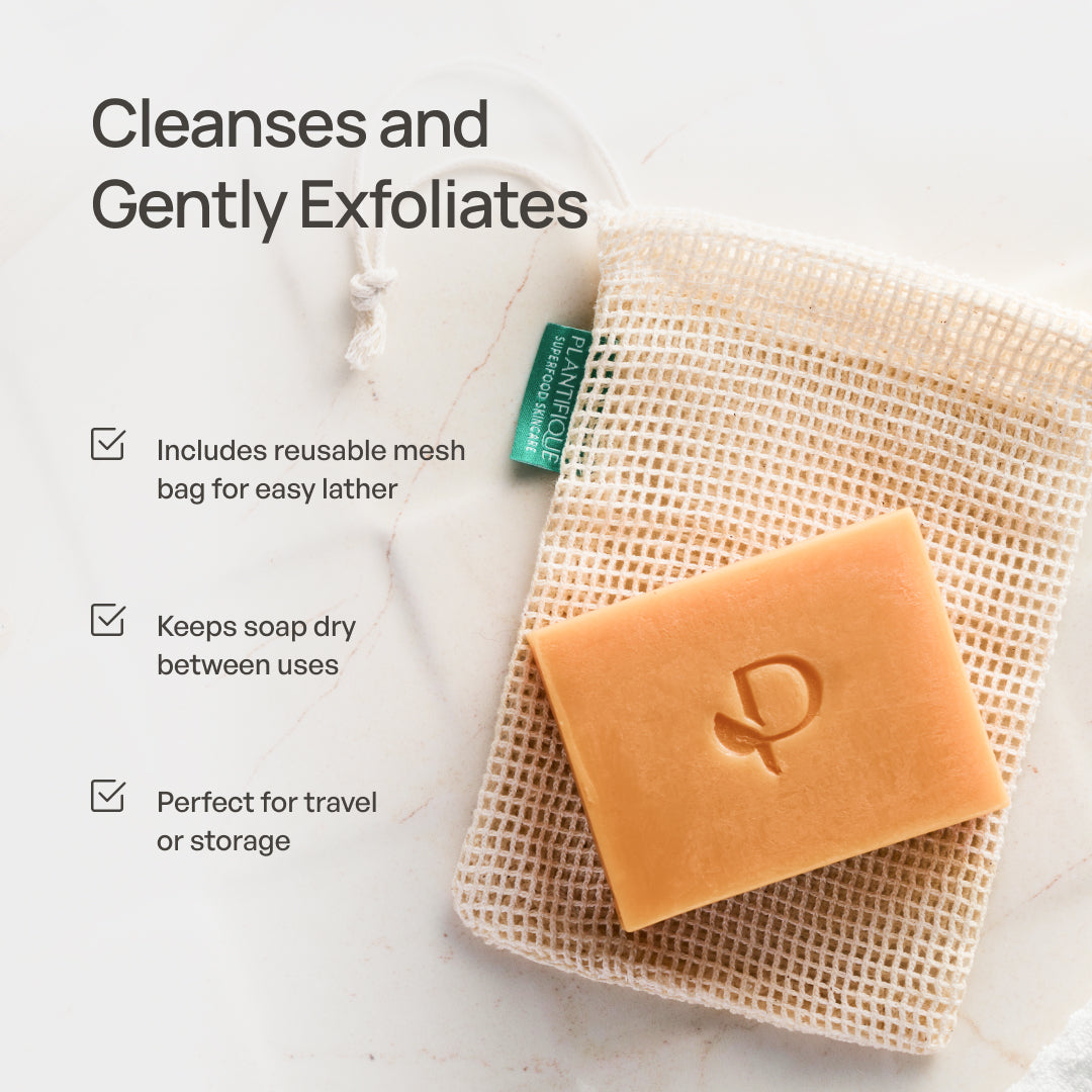 Kojic Acid & Turmeric Brightening Soap - Plantifique 