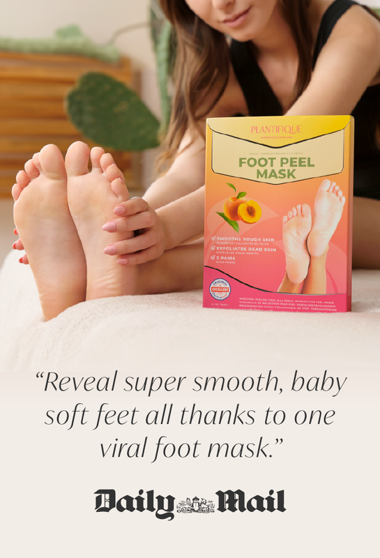 Fruit Acid Smoothing Foot Peel with plant-based alcohol