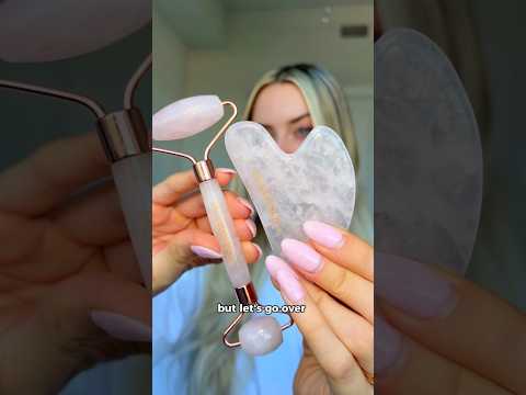 Plantifique Rose Quartz Roller & Gua Sha Set